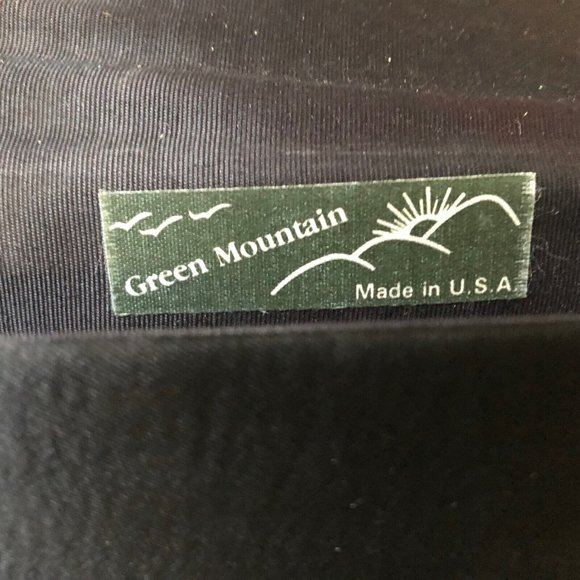 Half Round Evening Bag Clutch Green Mountain USA - Picture 5 of 6
